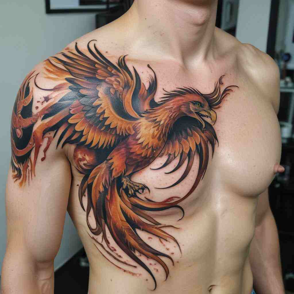 43 Alleviating Mental Health Tattoos That Rejuvenate One’s Faith In Life 4 Phoenix tattoo